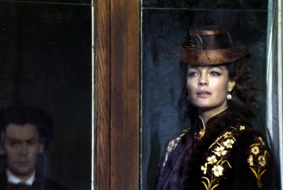 Romy Schneider interpretando a Sissi en Ludwig, de Luchino Visconti