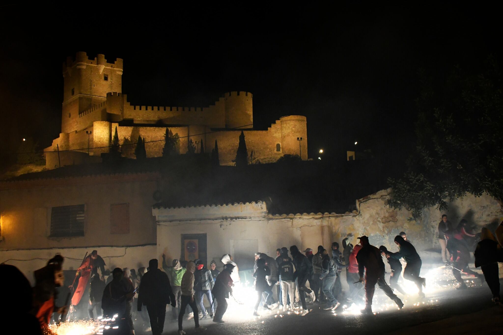 Imagen de uno de los más recientes correfocs