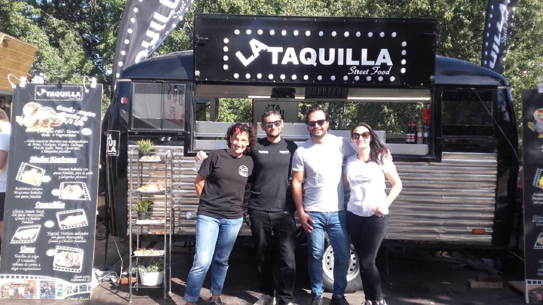 &#039;La Taquilla&#039; es una de las 20 &#039;foodtrucks&#039; de las Fiestas del Pilar 