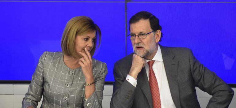 Cospedal y Rajoy