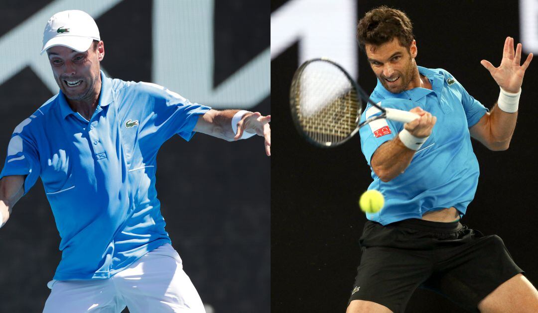 Roberto Bautista y Pablo Andújar en el Open de Australia