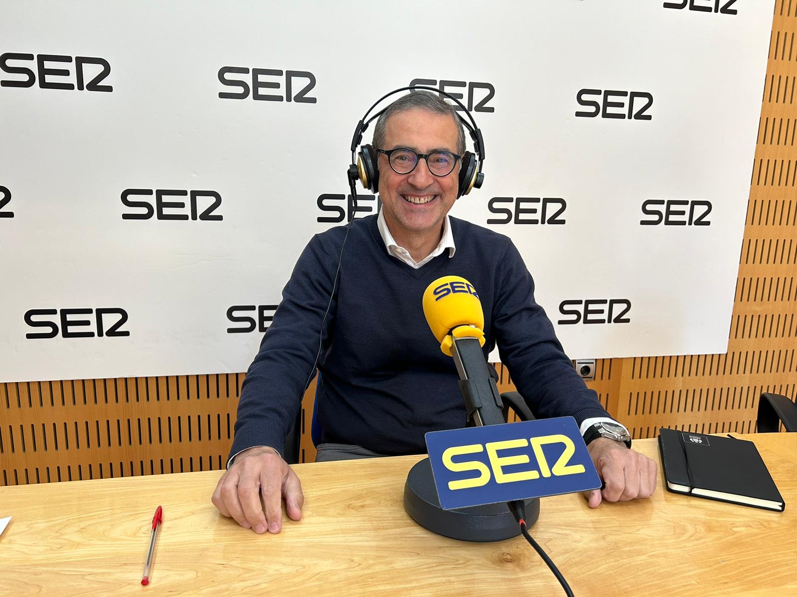 José Luján, Rector de la UMU, en los micrófonos de Hoy por Hoy Murcia