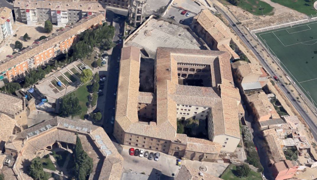 Edificio del Seminario en Huesca