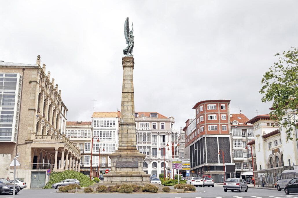 Imagen actual de la plaza de Galicia (cedida)