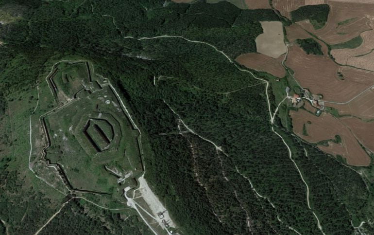 Fuerte de San Cristóbal en el Monte Ezcaba de Pamplona