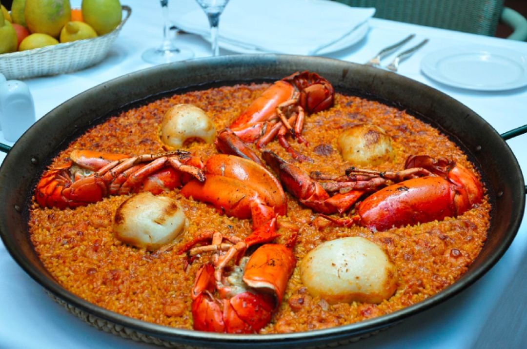 Arroz del restaurante madrileño L&#039;Albufera.