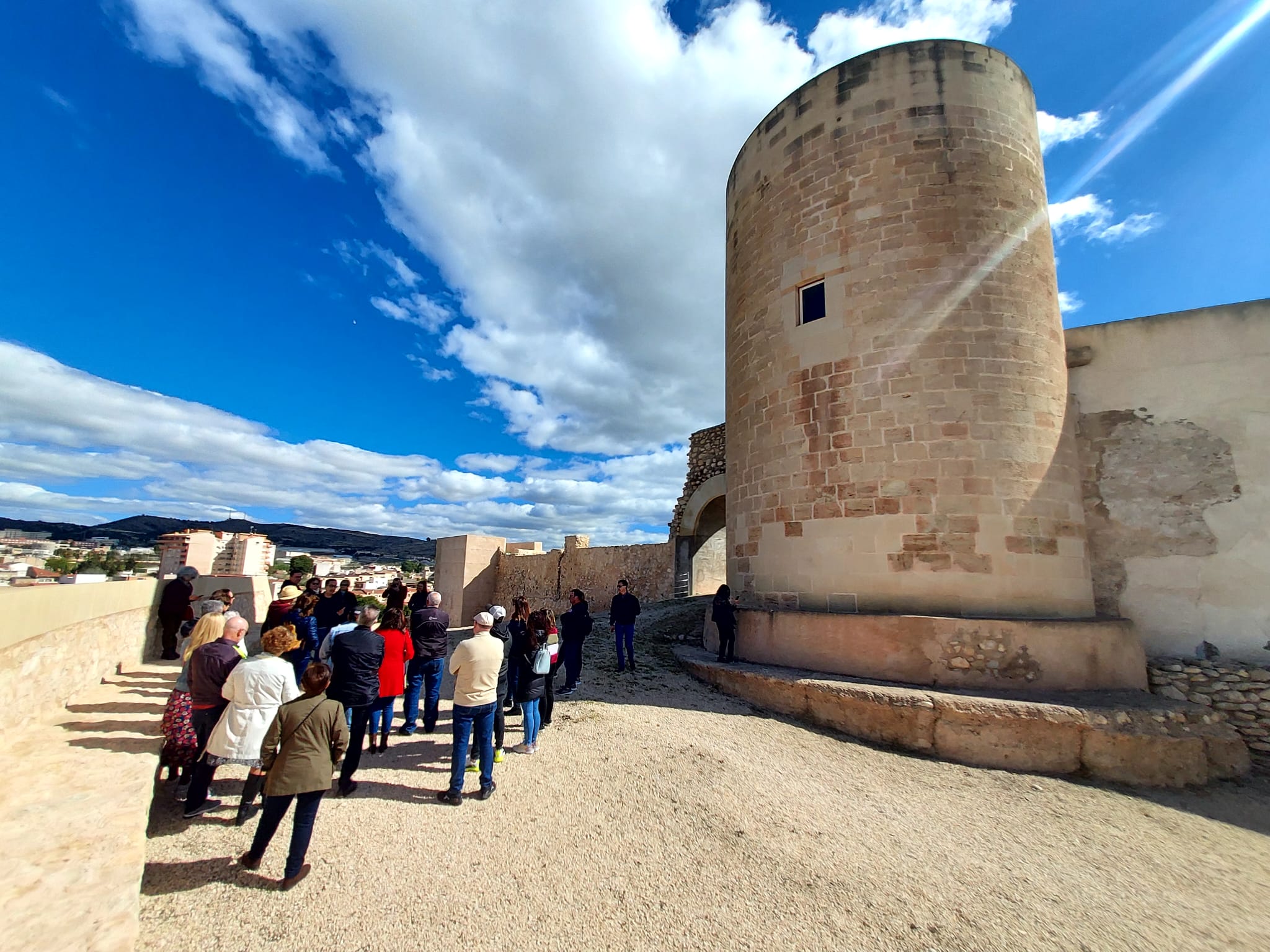 Visitas castillo Elda