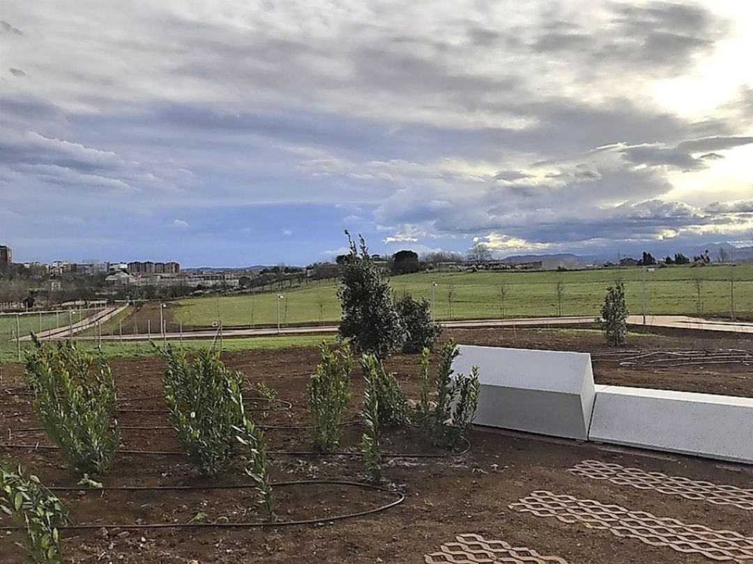 Parte de la finca de La Remonta donde se habilitó un parque público.