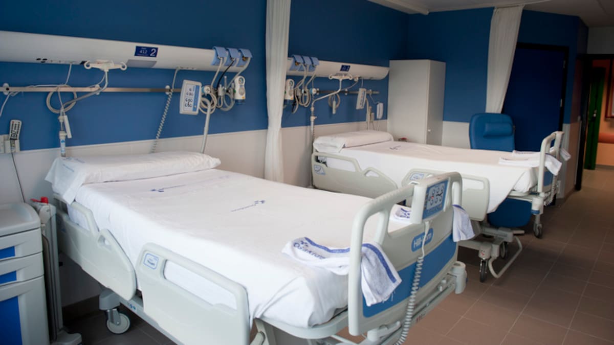 Osakidetza todavía mantiene 54 habitaciones de hospital con tres camas