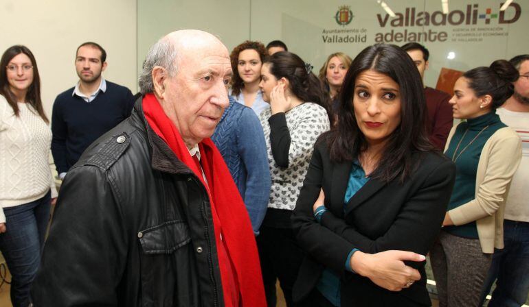 Imagen de archivo de &#039;Peridis&#039;, de la Fundación Santa María La Real&#039;, en la presentación de una de las lanzaderas