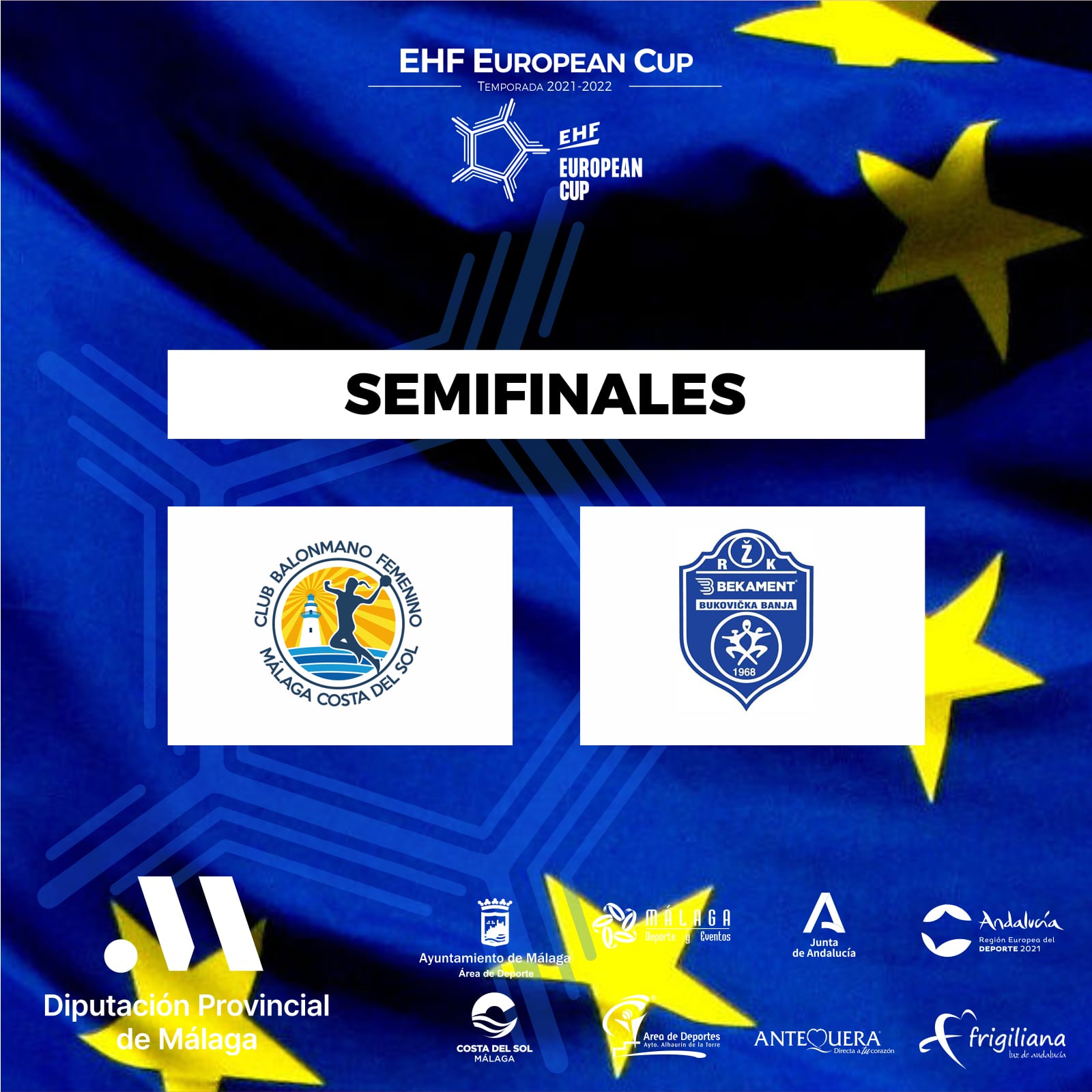 El Costa del Sol se enfrentará en semifinales de la EHF al ZRK Bekament Bukovicka Banja serbio