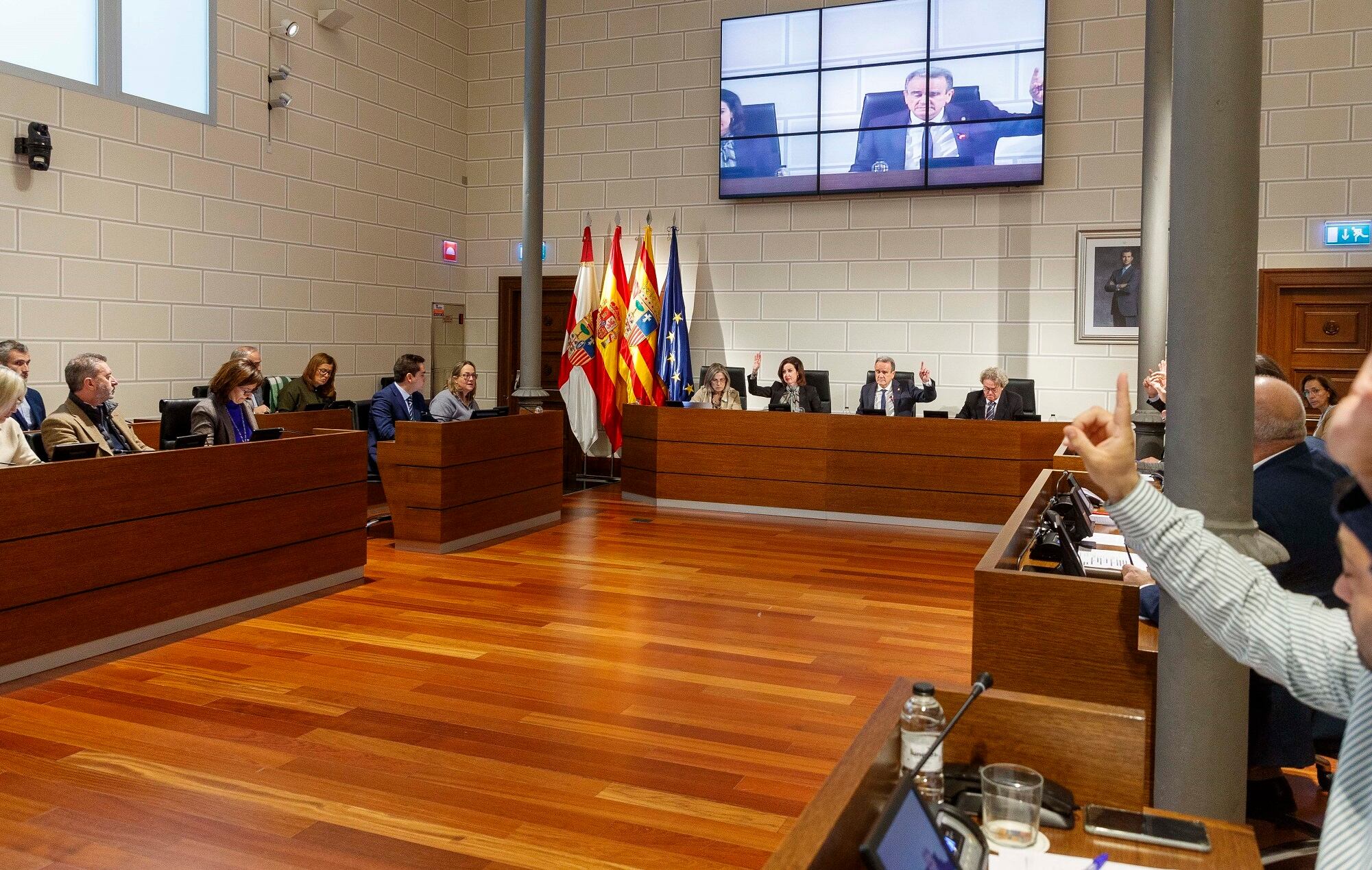 La Diputación de Zaragoza aprueba un plan de concertación que distribuye 40 millones de euros adicionales entre los 292 municipios de la provincia