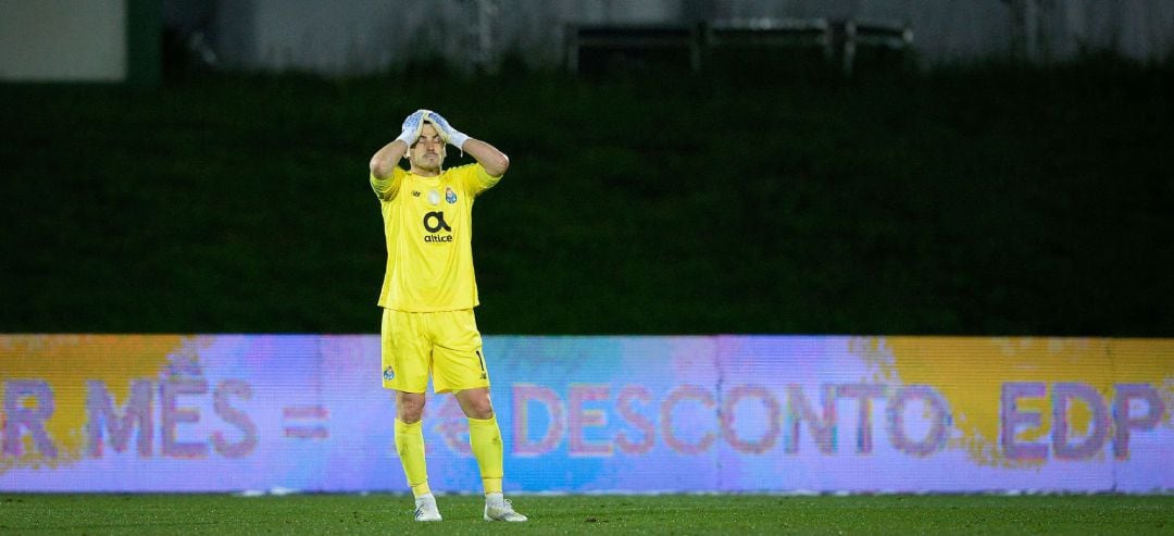 Iker Casillas, en un partido con el Oporto.