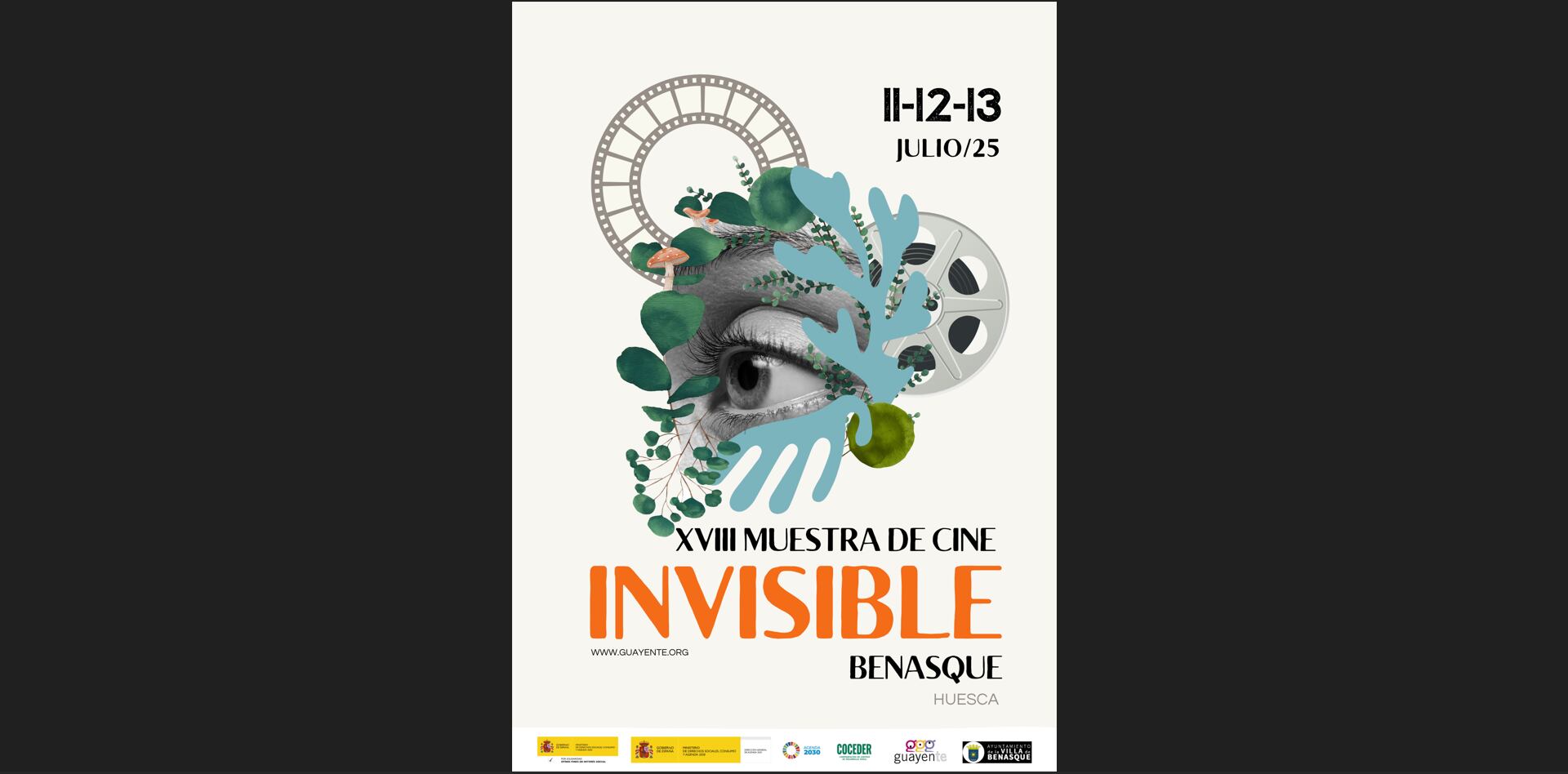 Muestra cine invisible.