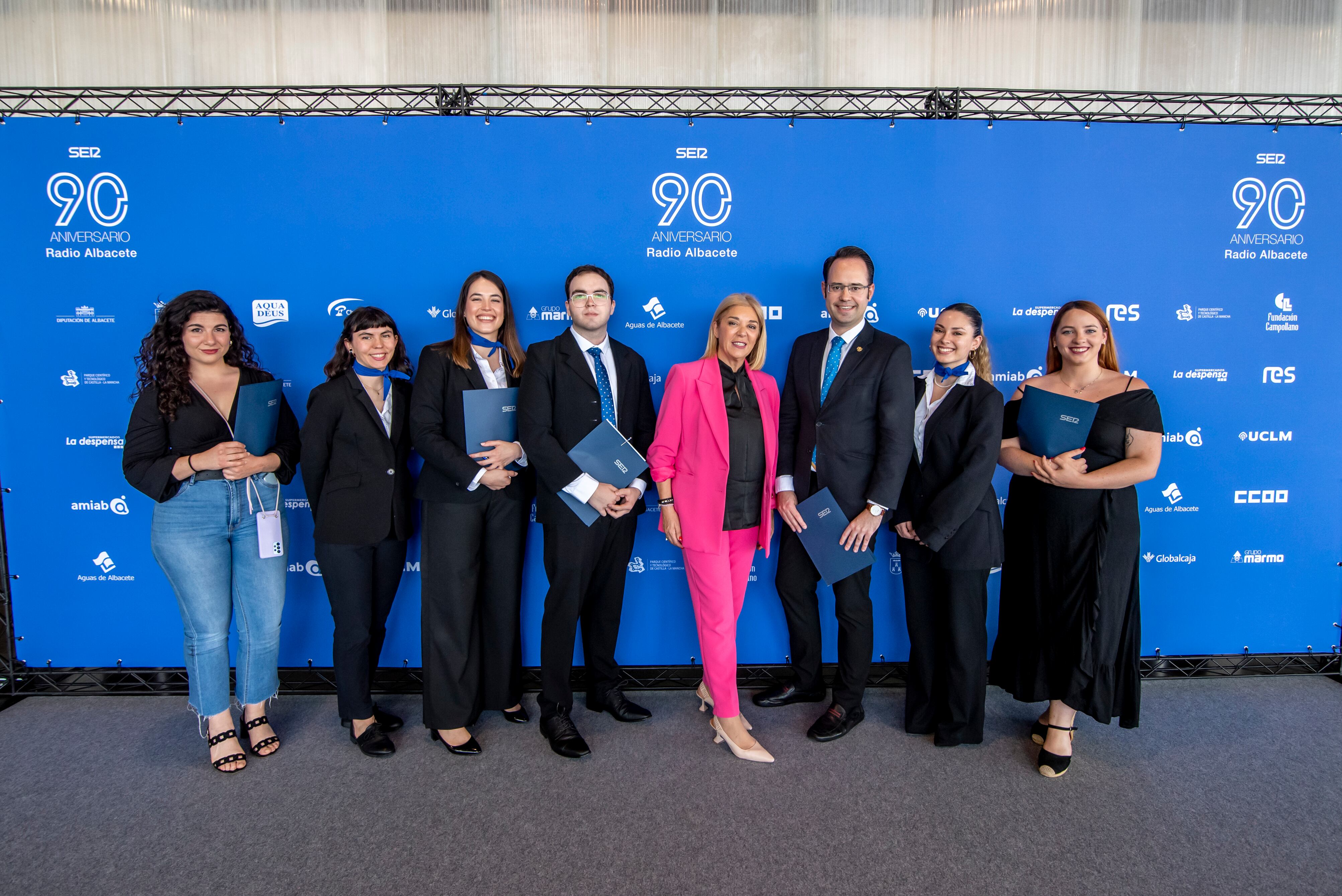 Personal de Más Imagen Eventos junto con su directora, Toñi Pastrana.