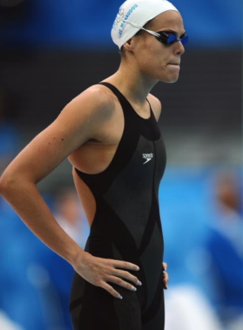 La nadadora francesa Manaudou