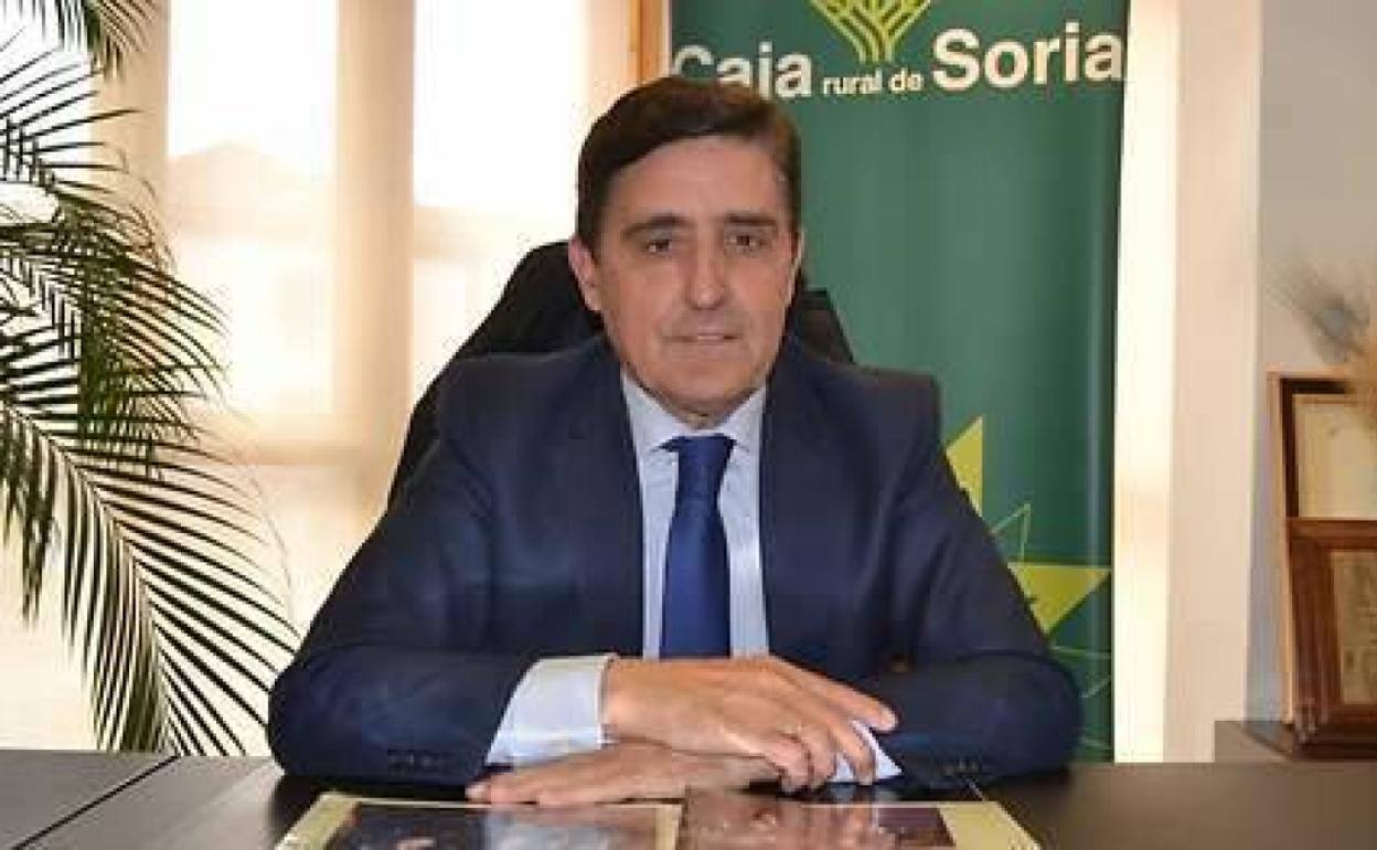 Carlos Martínez, presidente de Caja Rural de Soria