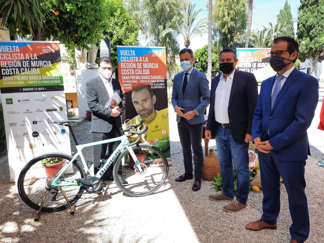 Presentación de la Vuelta Ciclista a la Región de Murcia Gran Premio Banco Sabadell