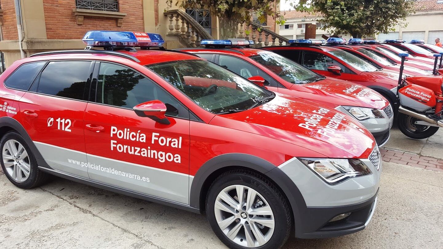 Vehículos de Policía Foral