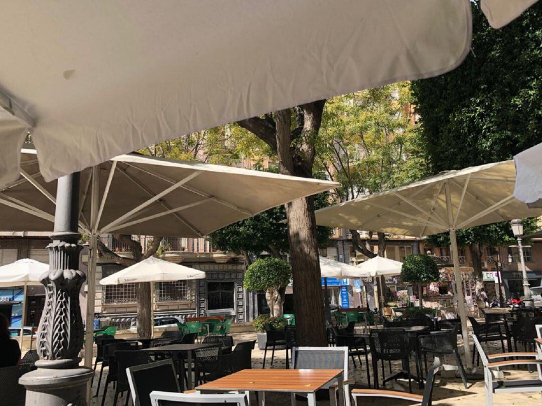 Una terraza en Elche