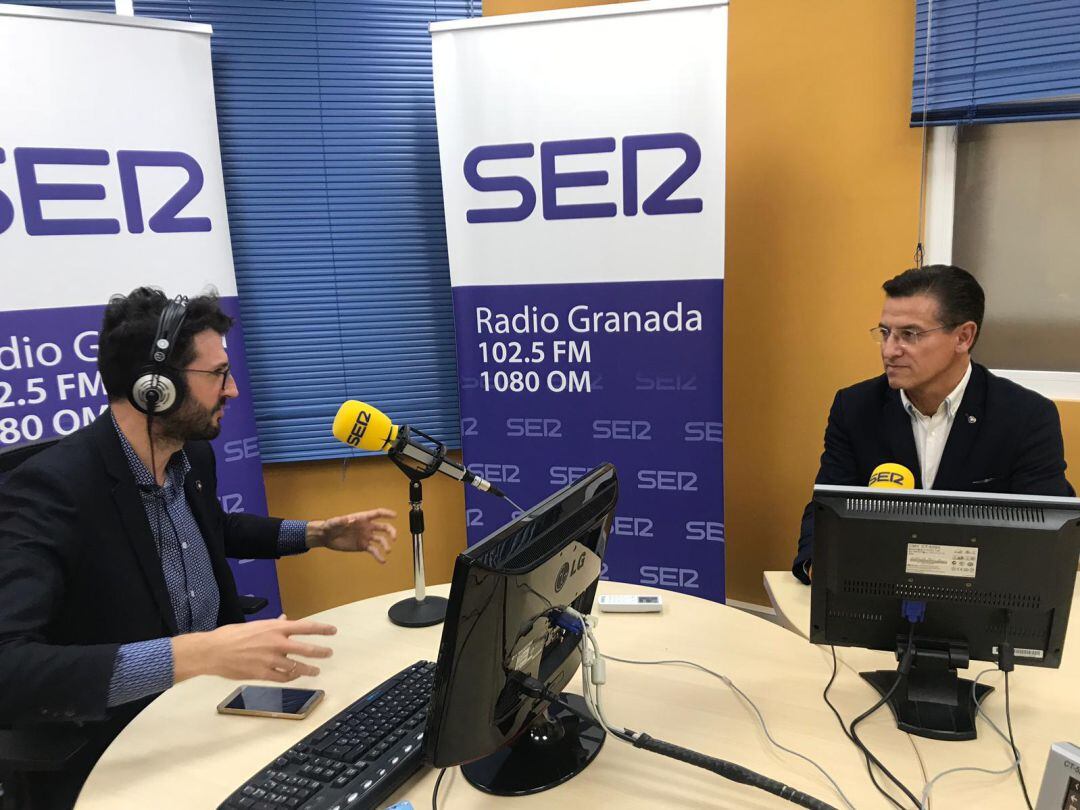 Enrique Árbol entrevista a Luis Salvador, coordinador provincial de Ciudadanos, en Radio Granada