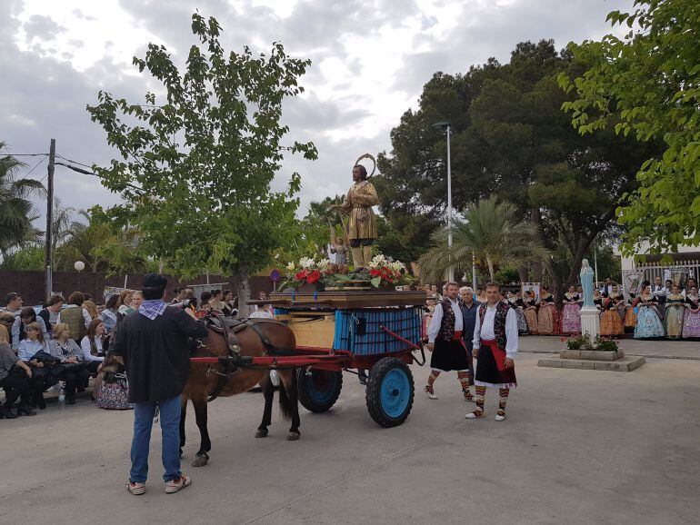 Hace unos días se hizo el traslado de San Isidro