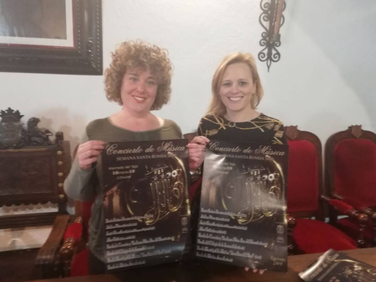 Radio Coca SER Ronda y la delegación de Fiestas presentan el I Concierto de Música de Semana Santa