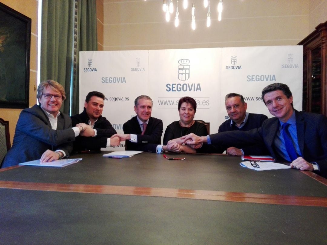 Firma del Plan de Empleo Social de Segovia