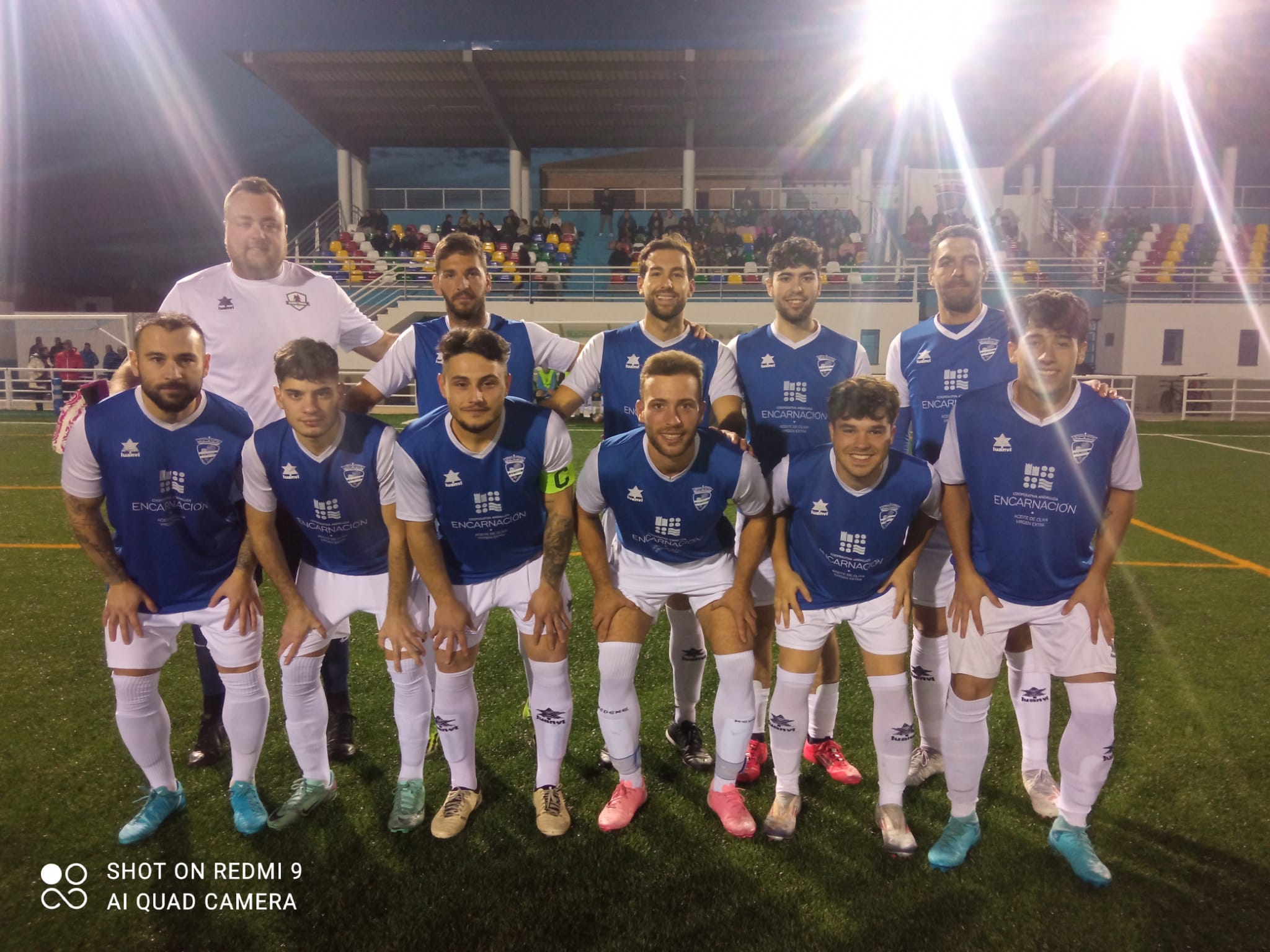 Equipo titular del Tugia ante el Jódar C.F.