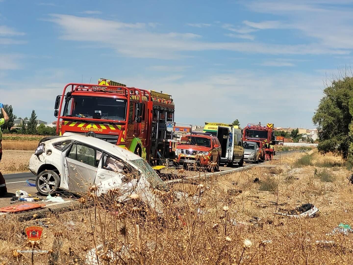 Accidente mortal en Turleque (Toledo)