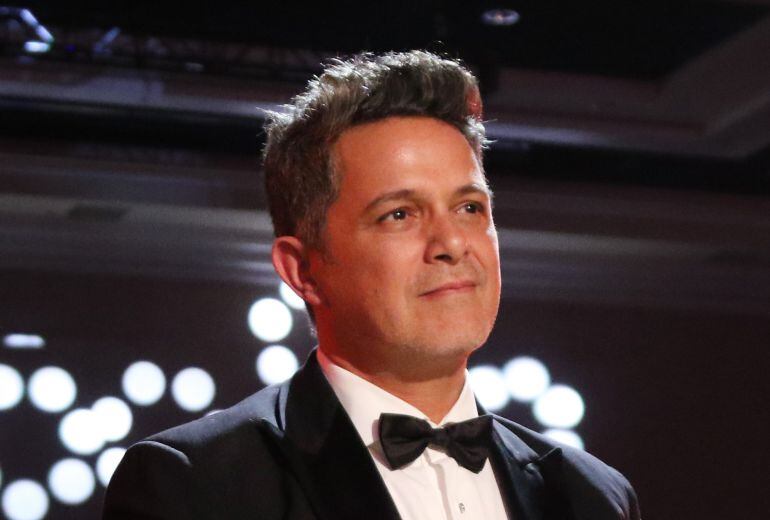 Alejandro Sanz en la &quot;Person of the Year Gala&quot;.