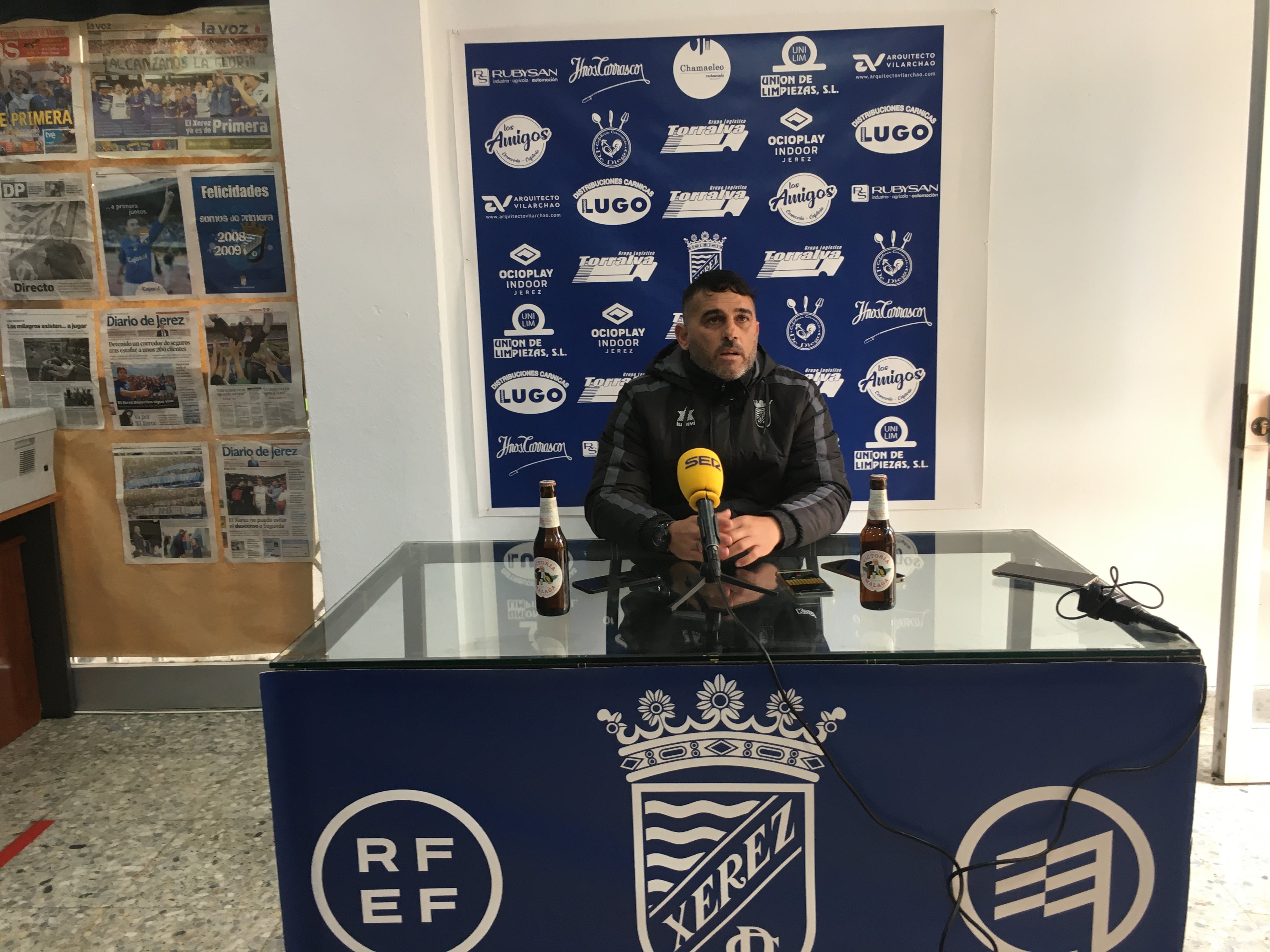 Emilio Fajardo, entrenador del Xerez CD