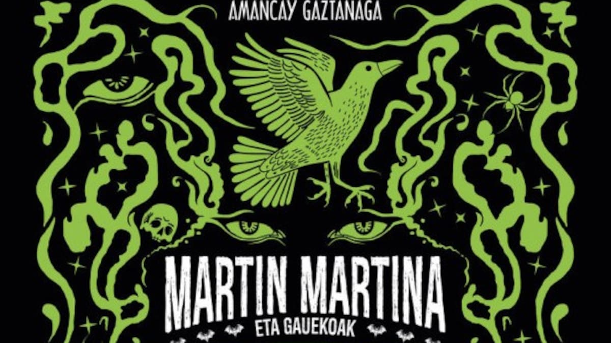 Entrevista a Amancay Gaztañaga sobre su libro "Martin Martina 3: Gauekoak"