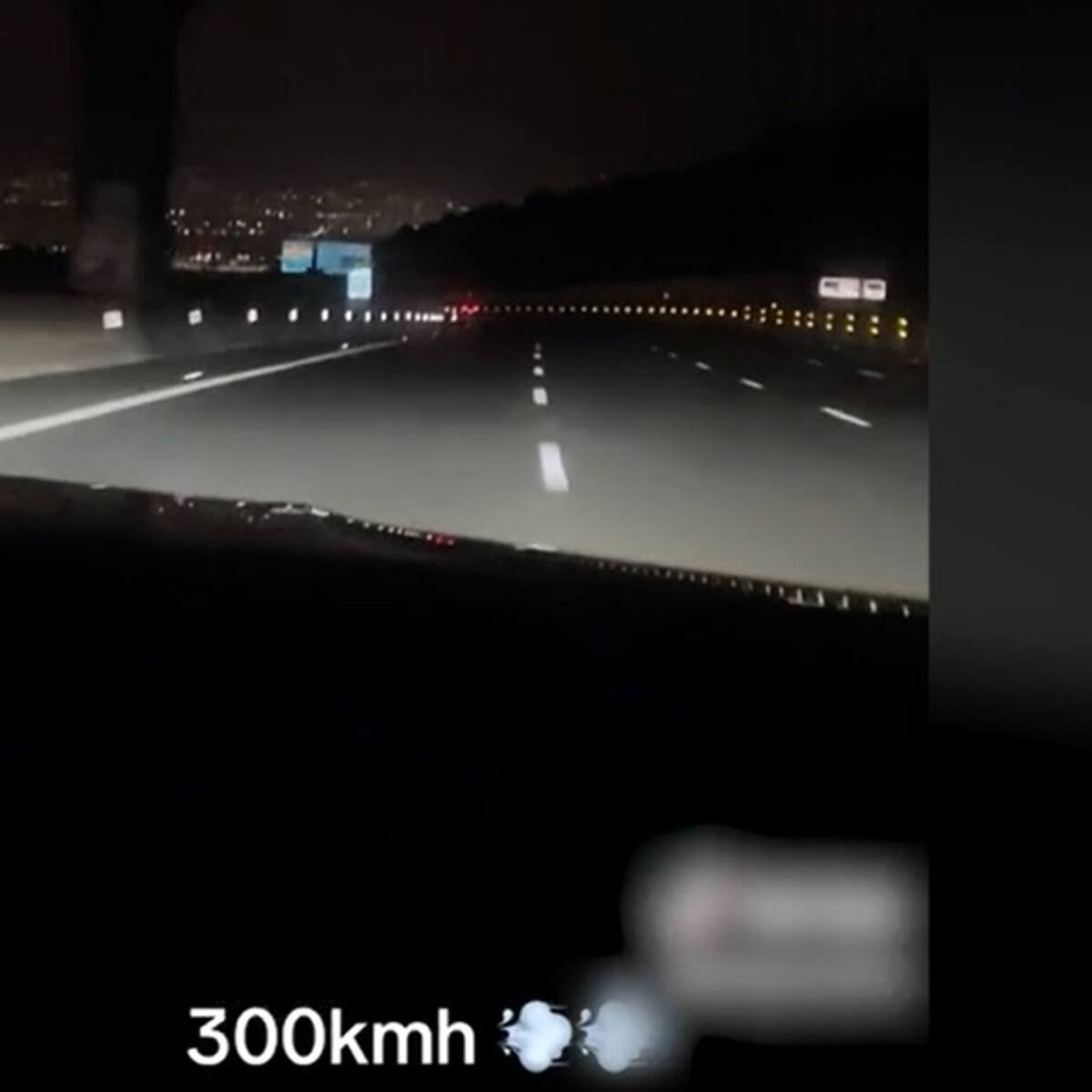 Identificado un conductor que circulaba a 300 km por hora en la A7