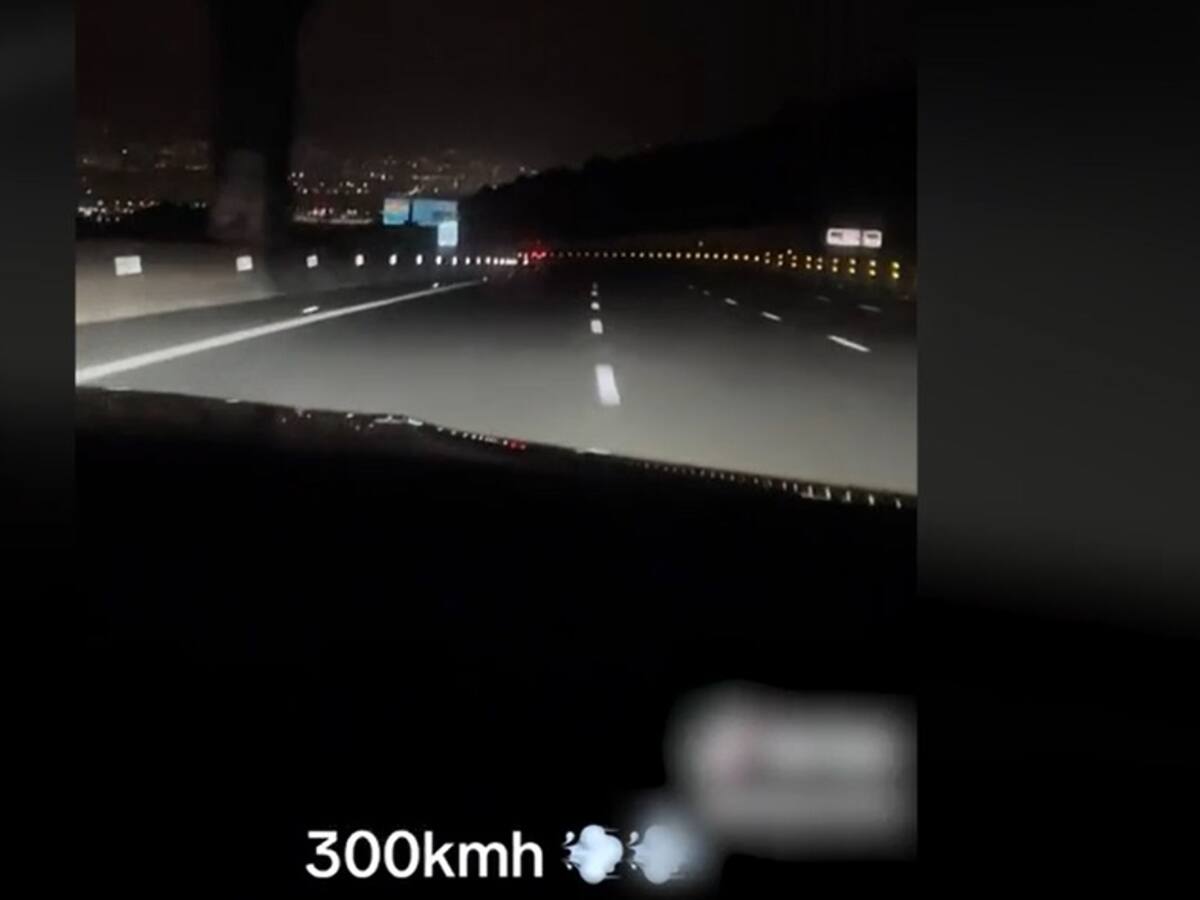 Identificado un conductor que circulaba a 300 km por hora en la A7