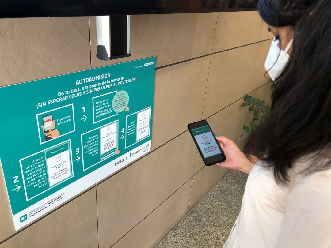 Quirónsalud Málaga desarrolla un sistema para ir de casa a la consulta sin esperas