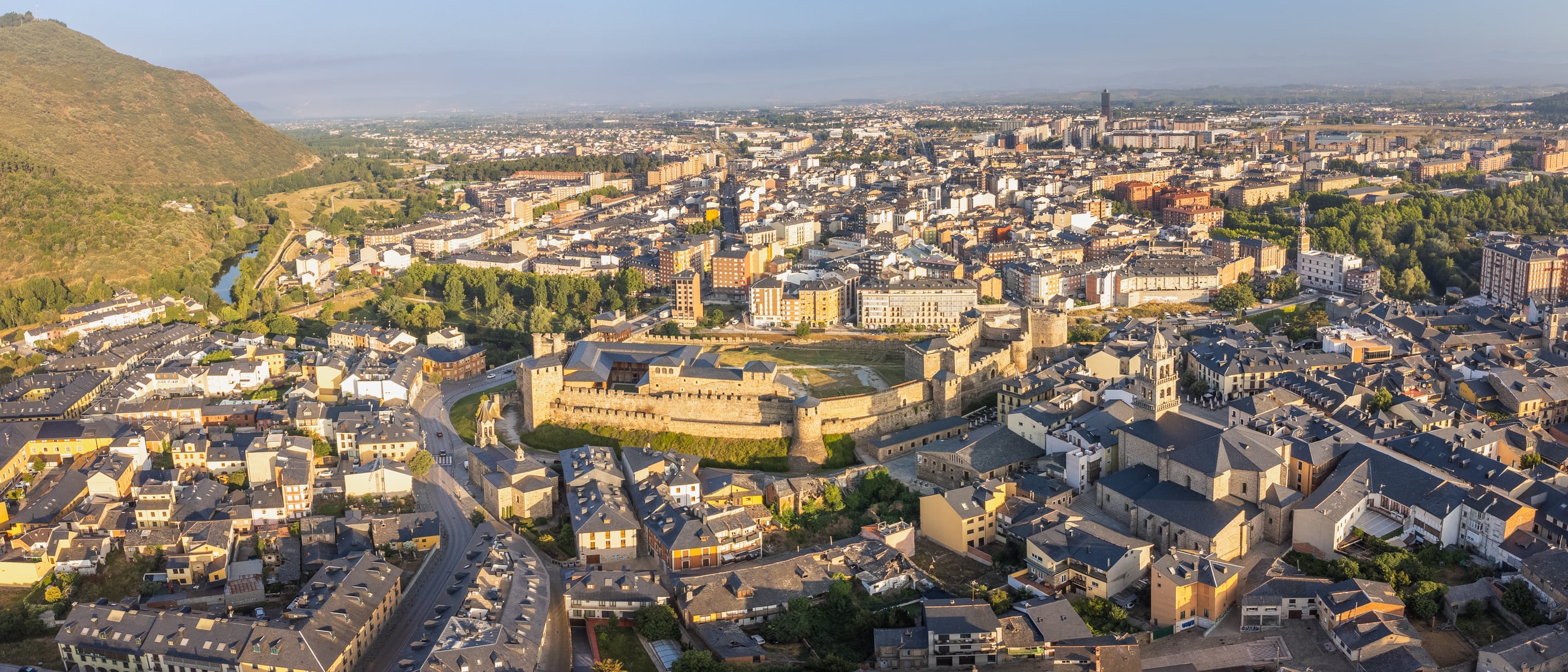 Panorámica de Ponferrada