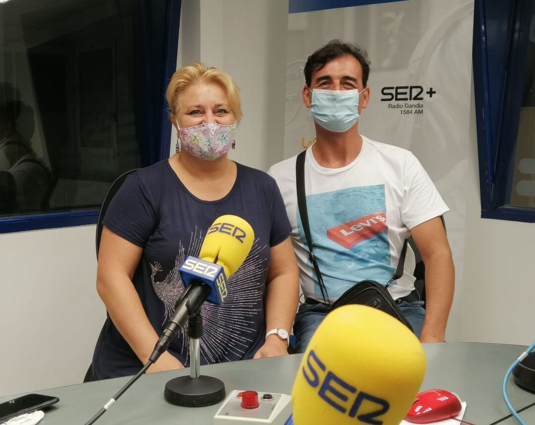 Montse Bermúdez y José Madrid