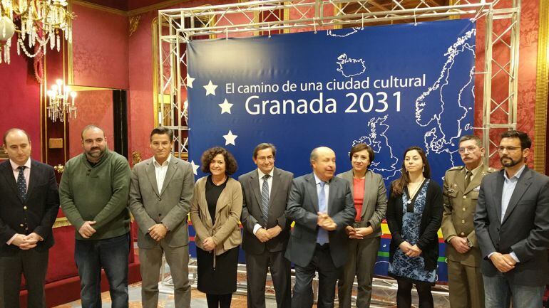 Constitución en el Ayuntamiento de Granada del grupo de trabajo que preparará la candidatura de la ciudad a la capitalidad europea de la cultura en 2031