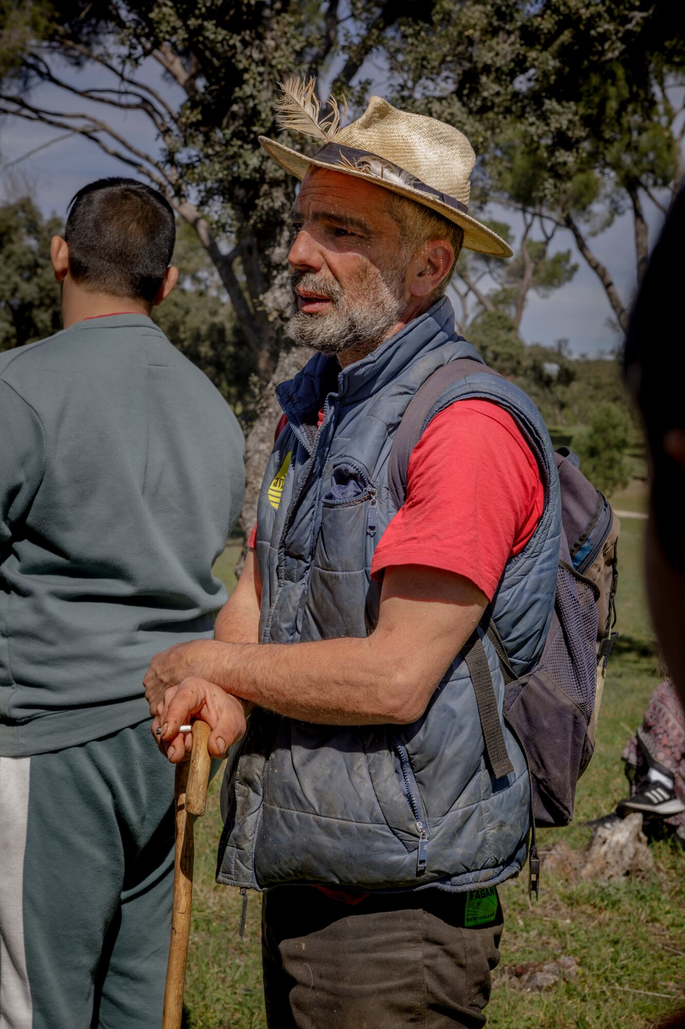 Alvaro Martín, pastor de la cooperativa Los Apisquillos