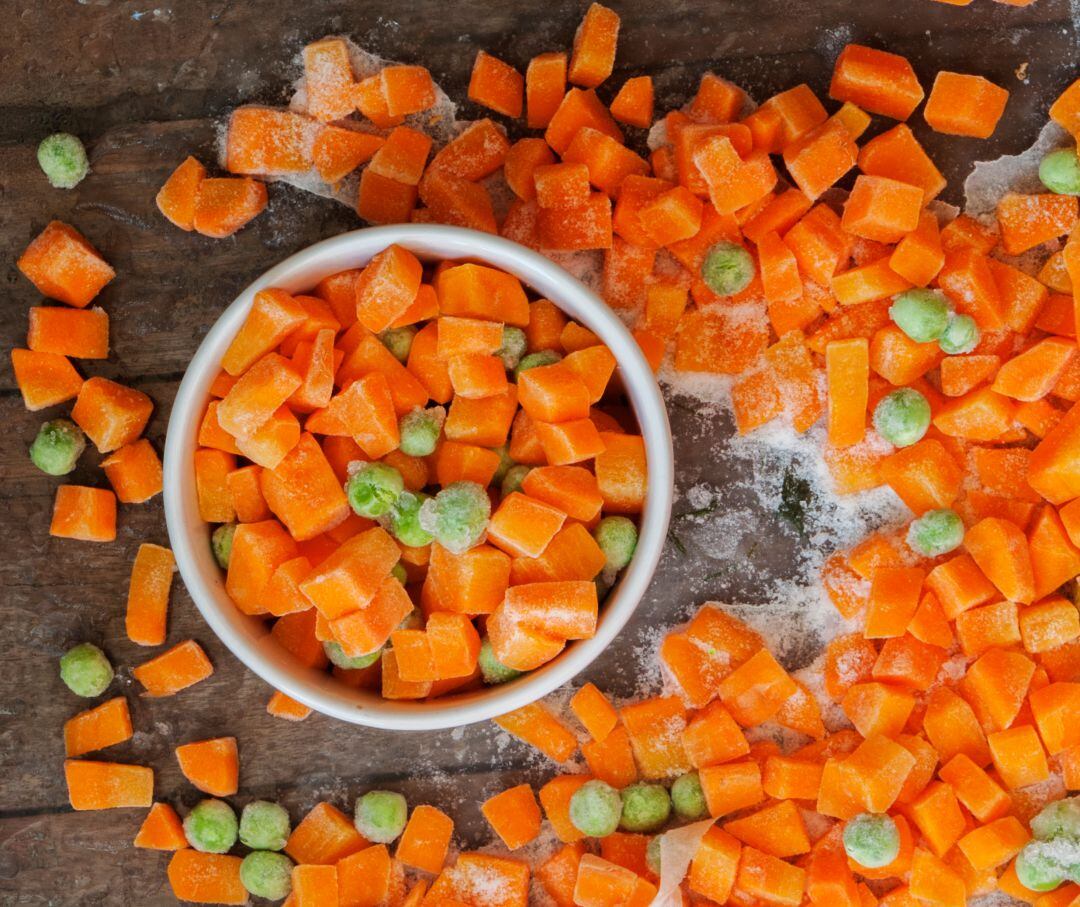 Verduras congeladas