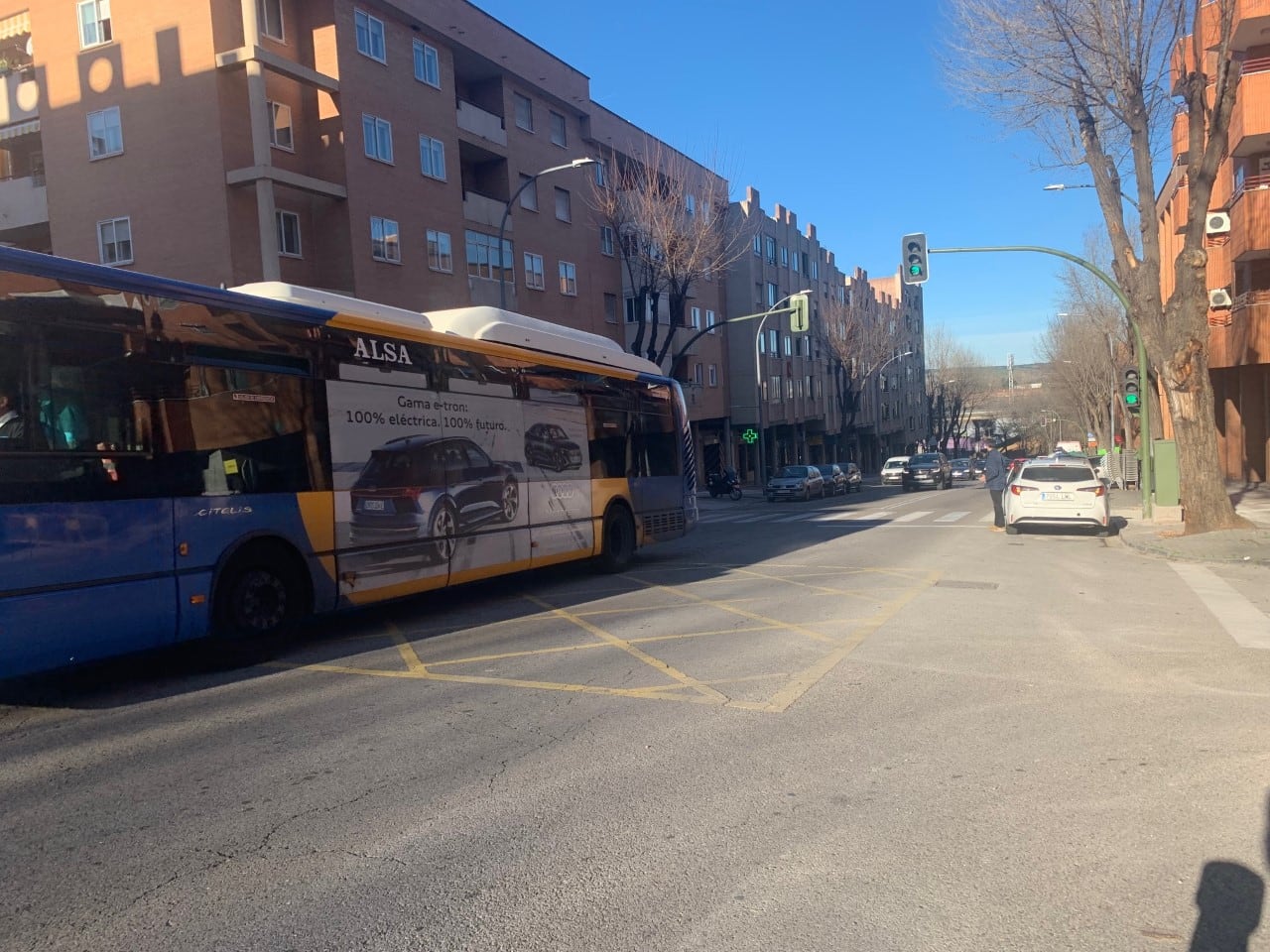 Calle Julián Besteiro de Guadalajara/Foto SER GU