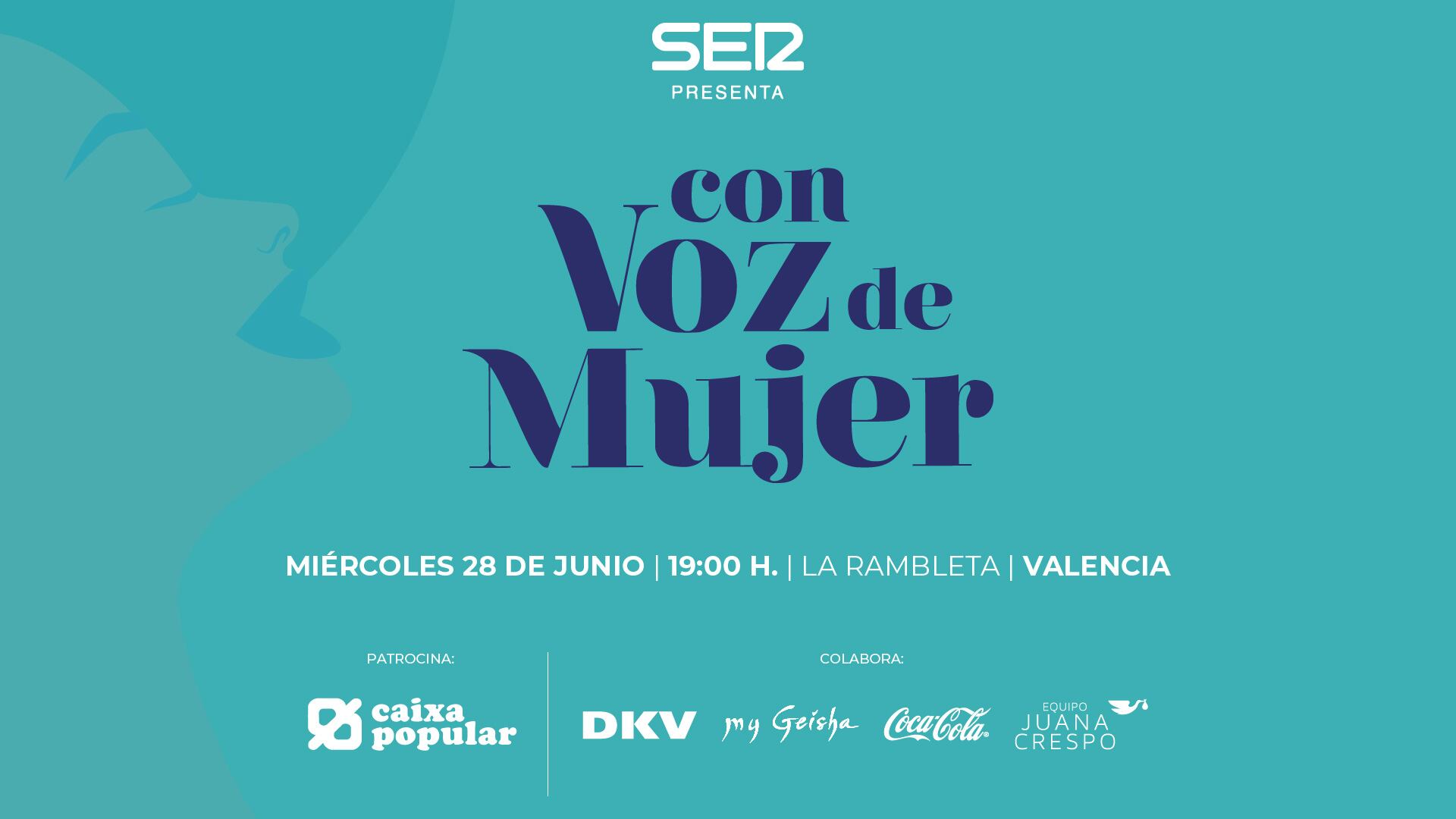 Con voz de mujer en València, patrocinado