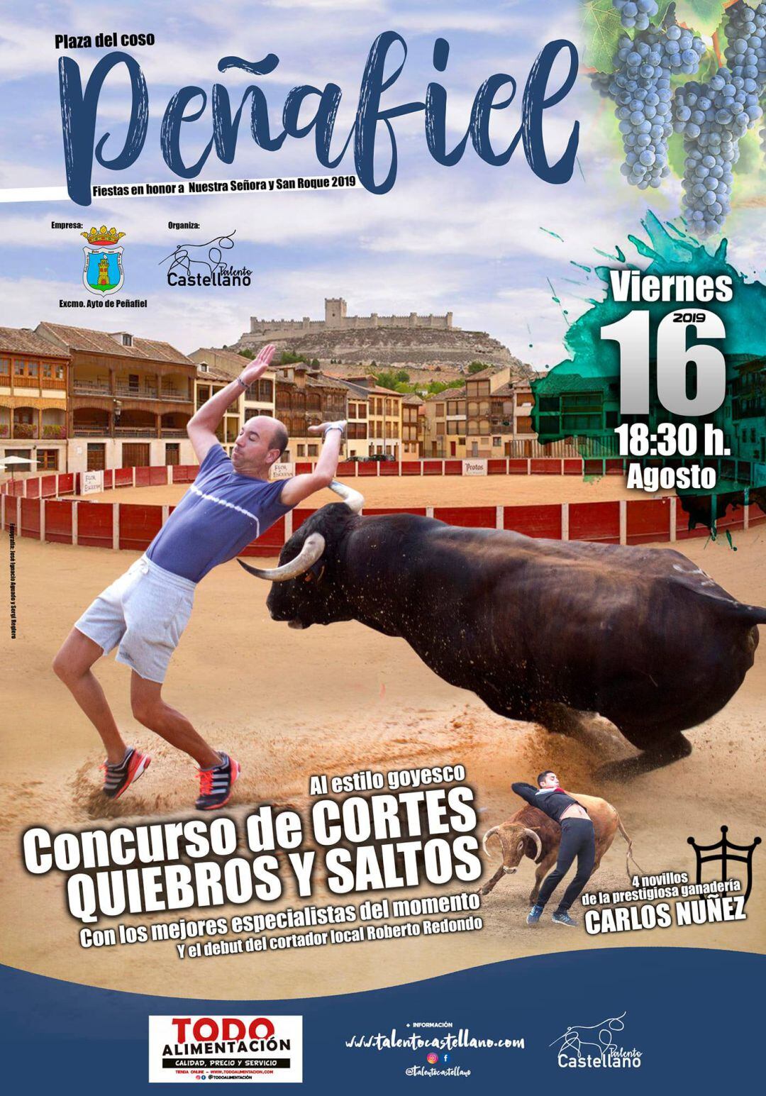 Cartel de promoción del concurso de cortes