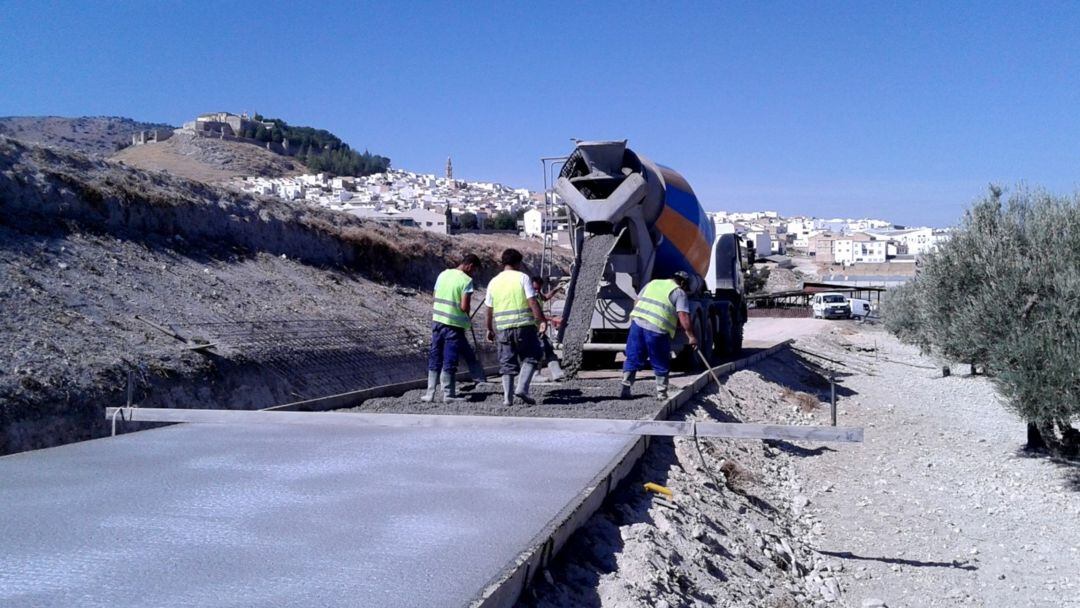 Obras de mejora de caminos rurales