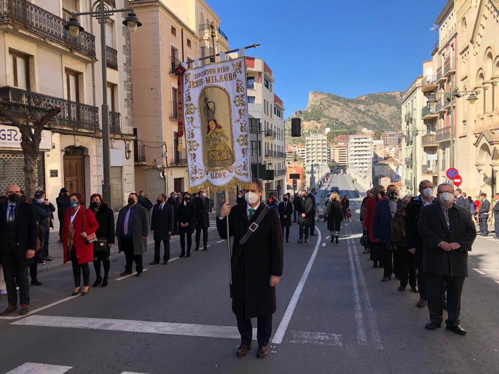 Procesión del Jesuset del Miracle de Alcoy, enero 2022