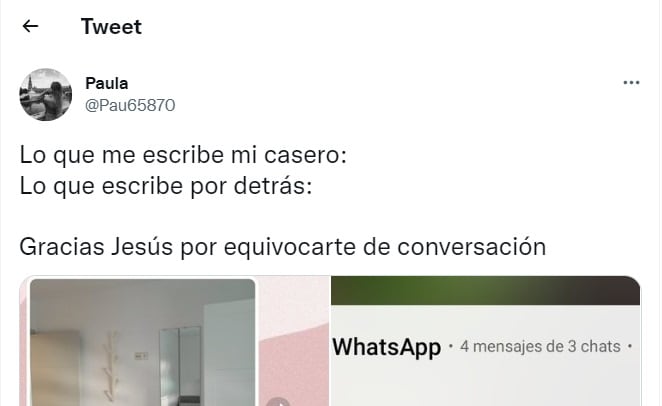 Su casero le manda un mensaje de WhatsApp por error, descubre lo que opina sobre ella realmente y arrasa en .