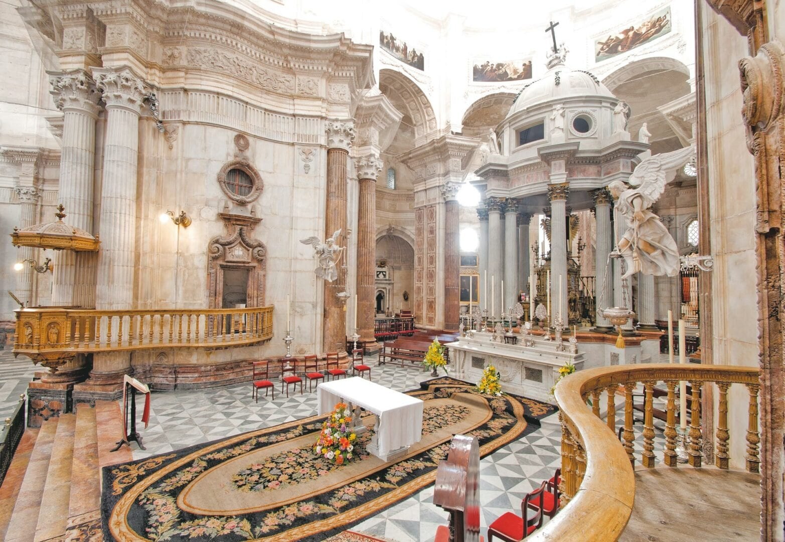 Interior de la Catedral de Cádiz