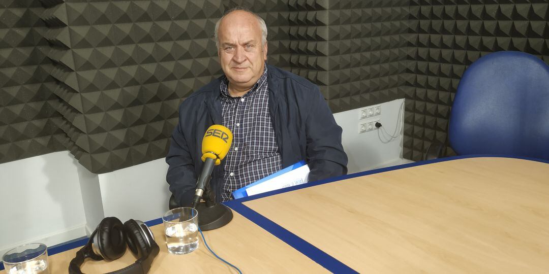 El presidente de la Archicofradía de la Virgen de Guadalupe, Miguel Ráez, durante la entrevista en Hoy por Hoy Úbeda