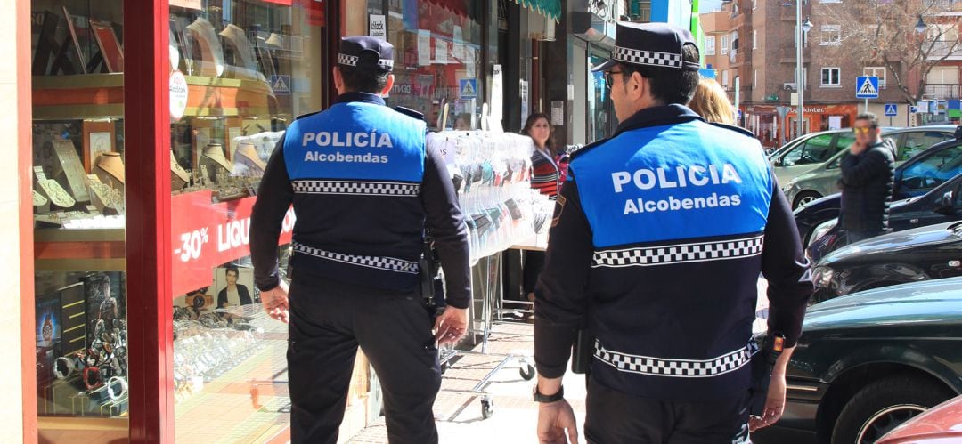 Patrulla de la policía local de Alcobendas